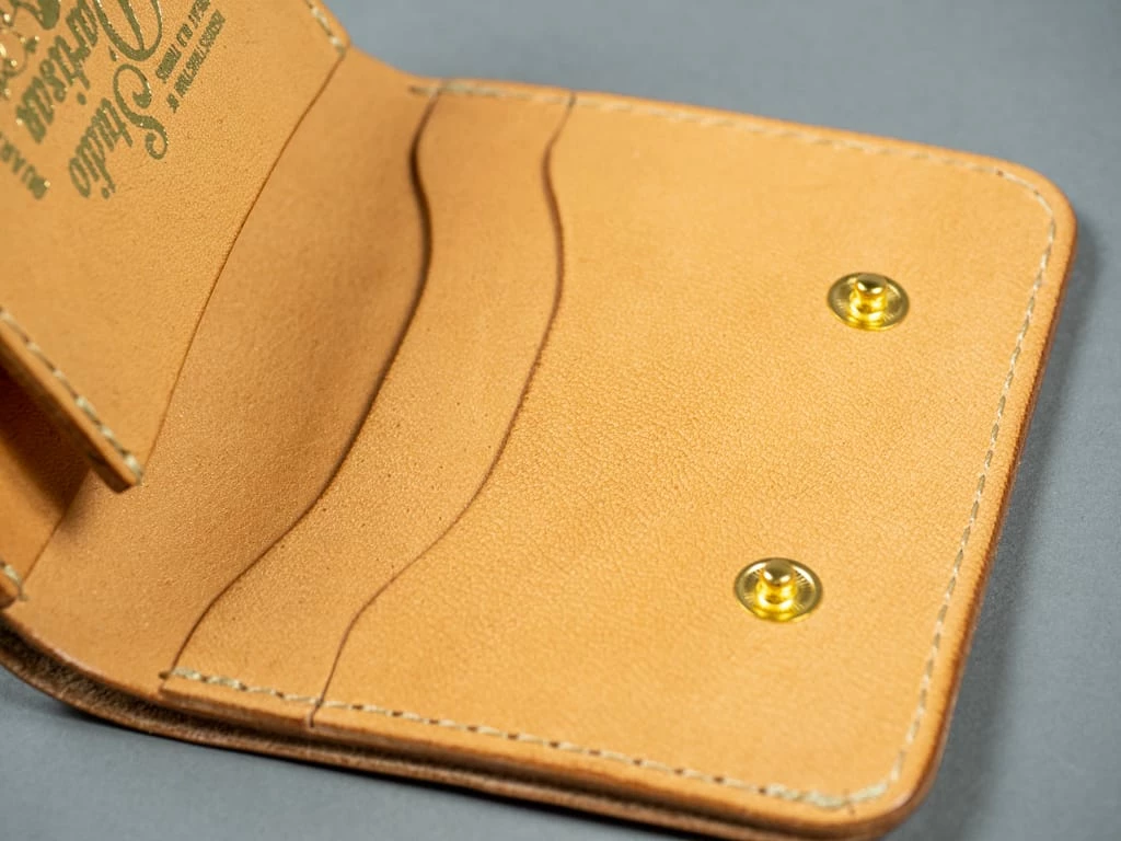 STUDIO D´ARTISAN Studio D'artisan Natural Leather Mini Wallet 15 STUDIO D´ARTISAN Studio D'artisan Natural Leather Mini Wallet