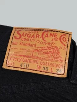 Sugar Cane "Type III" 13oz Black Denim Slim Jeans NEW ARRIVALS 46 Sugar Cane