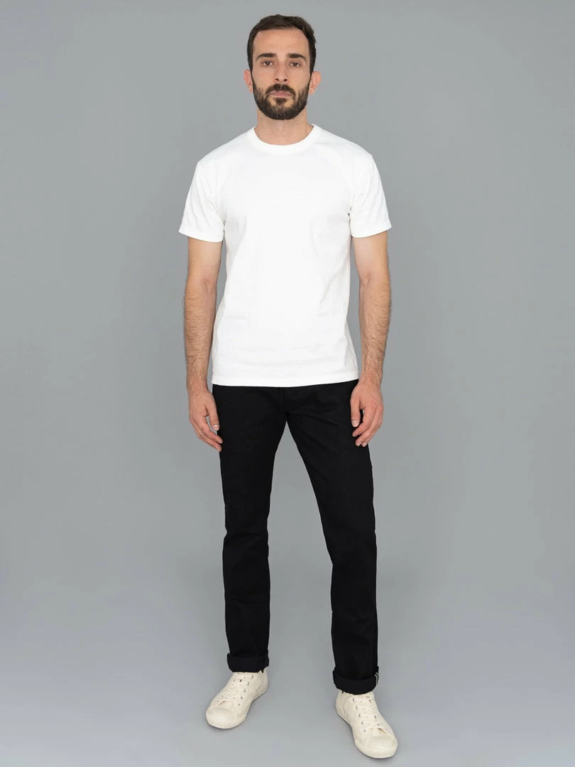 Sugar Cane "Type III" 13oz Black Denim Slim Jeans NEW ARRIVALS 3 Sugar Cane "Type III" 13oz Black Denim Slim Jeans NEW ARRIVALS