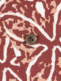 Sun Surf Polynesian Tapa Design Hawaiian Shirt Brown NEW ARRIVALS