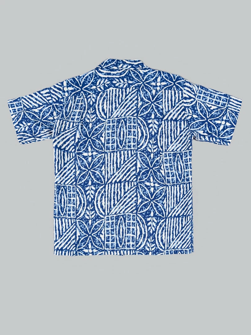 Sun Surf Polynesian Tapa Design Hawaiian Shirt Navy 10 Sun Surf Polynesian Tapa Design Hawaiian Shirt Navy