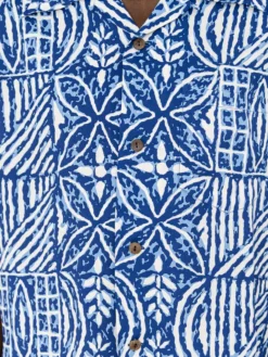 Sun Surf Polynesian Tapa Design Hawaiian Shirt Navy 26 Sun Surf Polynesian Tapa Design Hawaiian Shirt Navy