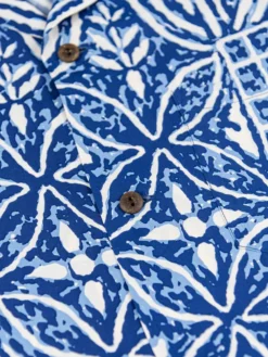 Sun Surf Polynesian Tapa Design Hawaiian Shirt Navy 34 Sun Surf Polynesian Tapa Design Hawaiian Shirt Navy