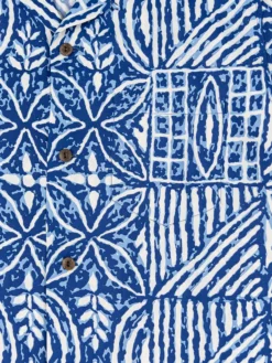 Sun Surf Polynesian Tapa Design Hawaiian Shirt Navy 32 Sun Surf Polynesian Tapa Design Hawaiian Shirt Navy