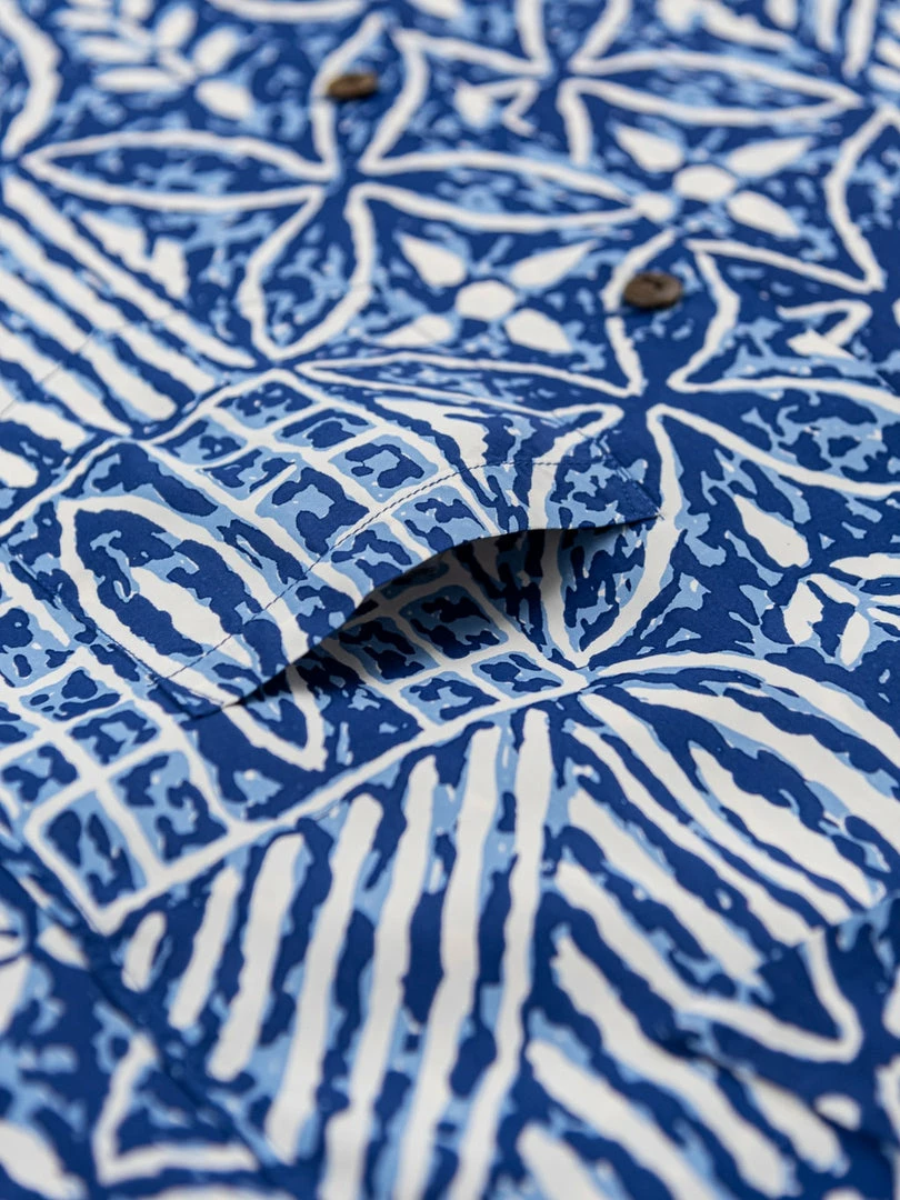 Sun Surf Polynesian Tapa Design Hawaiian Shirt Navy 16 Sun Surf Polynesian Tapa Design Hawaiian Shirt Navy