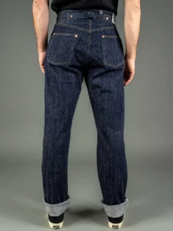 TCB Two Cat's Waist Overall Natural Indigo