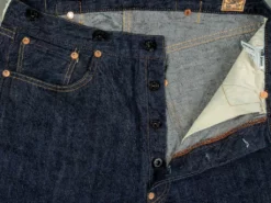 TCB Two Cat's Waist Overall Natural Indigo