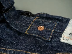 TCB Two Cat's Waist Overall Natural Indigo