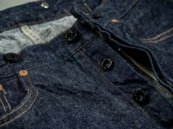 TCB Two Cat's Waist Overall Natural Indigo