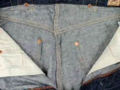 TCB Two Cat's Waist Overall Natural Indigo