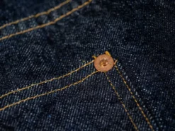 TCB Two Cat's Waist Overall Natural Indigo