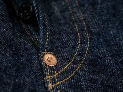 TCB Two Cat's Waist Overall Natural Indigo