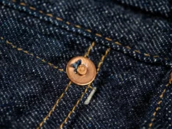 TCB Two Cat's Waist Overall Natural Indigo