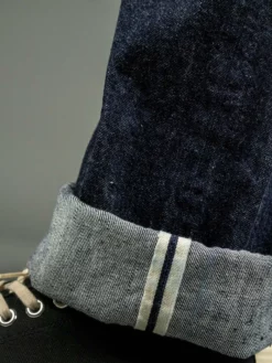 TCB Two Cat's Waist Overall Natural Indigo