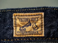 TCB Two Cat's Waist Overall Natural Indigo