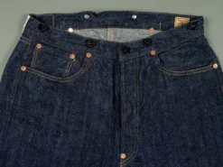 TCB Two Cat's Waist Overall Natural Indigo
