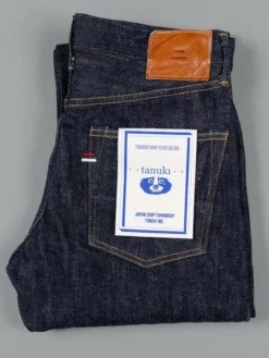 Tanuki MIHT Miyabi 18.7oz High Tapered Jeans 37 Tanuki MIHT Miyabi 18.7oz High Tapered Jeans