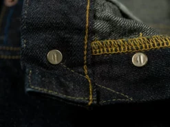 Tanuki NSMT Natural Black Sumi Overdye Tapered Jeans