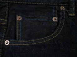 Tanuki NSMT Natural Black Sumi Overdye Tapered Jeans