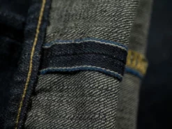 Tanuki NSMT Natural Black Sumi Overdye Tapered Jeans