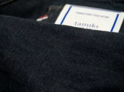 Tanuki NSMT Natural Black Sumi Overdye Tapered Jeans