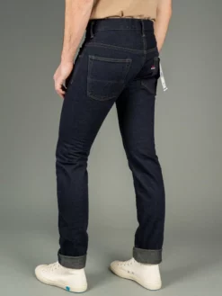 Tanuki NSMT Natural Black Sumi Overdye Tapered Jeans