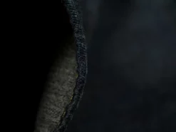 Tanuki NSMT Natural Black Sumi Overdye Tapered Jeans