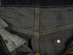 Tanuki NSMT Natural Black Sumi Overdye Tapered Jeans