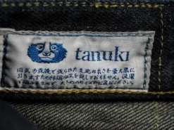 Tanuki NSMT Natural Black Sumi Overdye Tapered Jeans