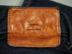 Tanuki NSMT Natural Black Sumi Overdye Tapered Jeans