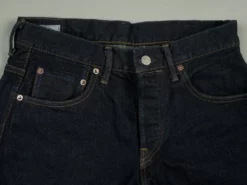 Tanuki NSMT Natural Black Sumi Overdye Tapered Jeans