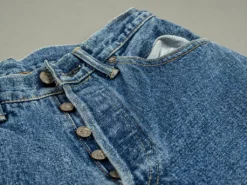 Tanuki YUSTHT Yurai Stonewash High Tapered Jeans