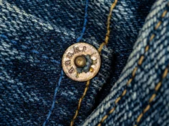 Tanuki YUSTHT Yurai Stonewash High Tapered Jeans