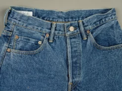 Tanuki YUSTHT Yurai Stonewash High Tapered Jeans