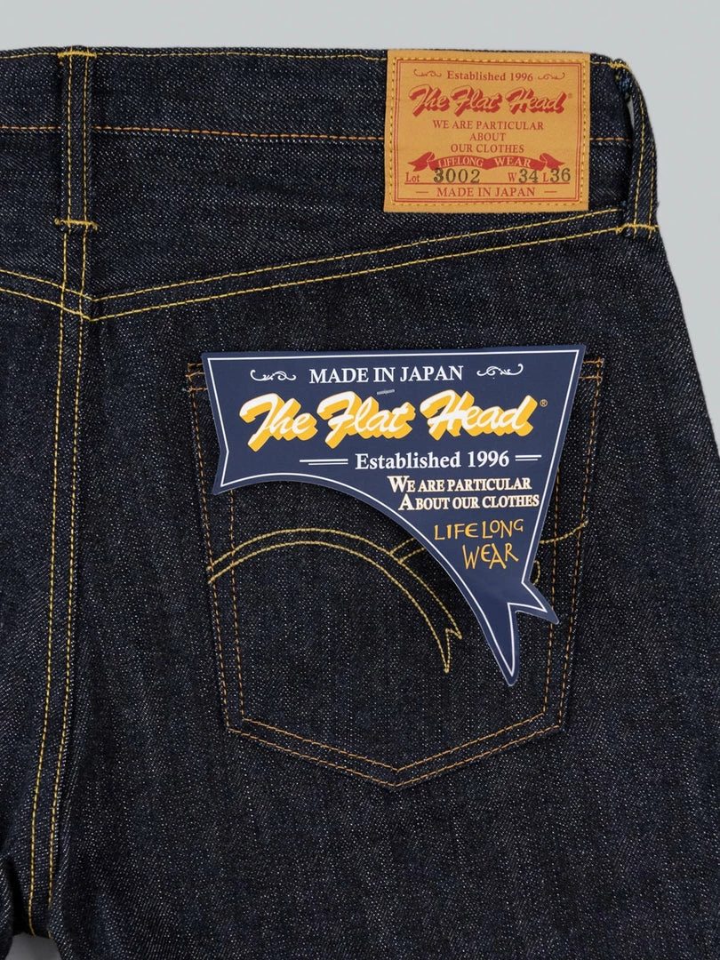 The Flat Head 3002 14.5oz Slim Tapered Jeans NEW ARRIVALS 16 The Flat Head 3002 14.5oz Slim Tapered Jeans NEW ARRIVALS