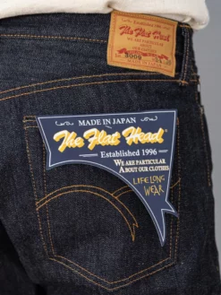 The Flat Head 3009 14.5oz Straight Tapered Jeans NEW ARRIVALS 34 The Flat Head 3009 14.5oz Straight Tapered Jeans NEW ARRIVALS