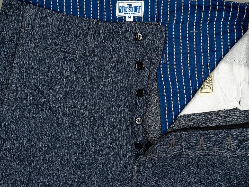 The Rite Stuff Daybreak Salt & Pepper Work Pants Navy 14 The Rite Stuff Daybreak Salt & Pepper Work Pants Navy