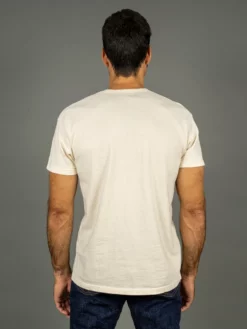 The Rite Stuff Heavyweight 9 Oz. Loopwheel Pocket T-shirt (Ecru)