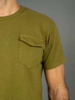 The Rite Stuff Heavyweight 9 Oz. Loopwheel Pocket T-shirt (Olive) 27 The Rite Stuff Heavyweight 9 Oz. Loopwheel Pocket T-shirt (Olive)