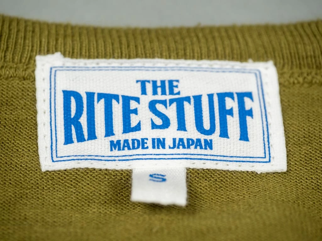 The Rite Stuff Heavyweight 9 Oz. Loopwheel Pocket T-shirt (Olive) 15 The Rite Stuff Heavyweight 9 Oz. Loopwheel Pocket T-shirt (Olive)