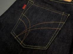 The Strike Gold 2105 Brown Weft Slim Straight Jeans 38 The Strike Gold 2105 Brown Weft Slim Straight Jeans
