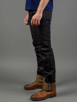 The Strike Gold 2105 Brown Weft Slim Straight Jeans 27 The Strike Gold 2105 Brown Weft Slim Straight Jeans
