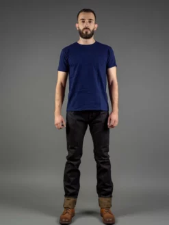 The Strike Gold 2105 Brown Weft Slim Straight Jeans