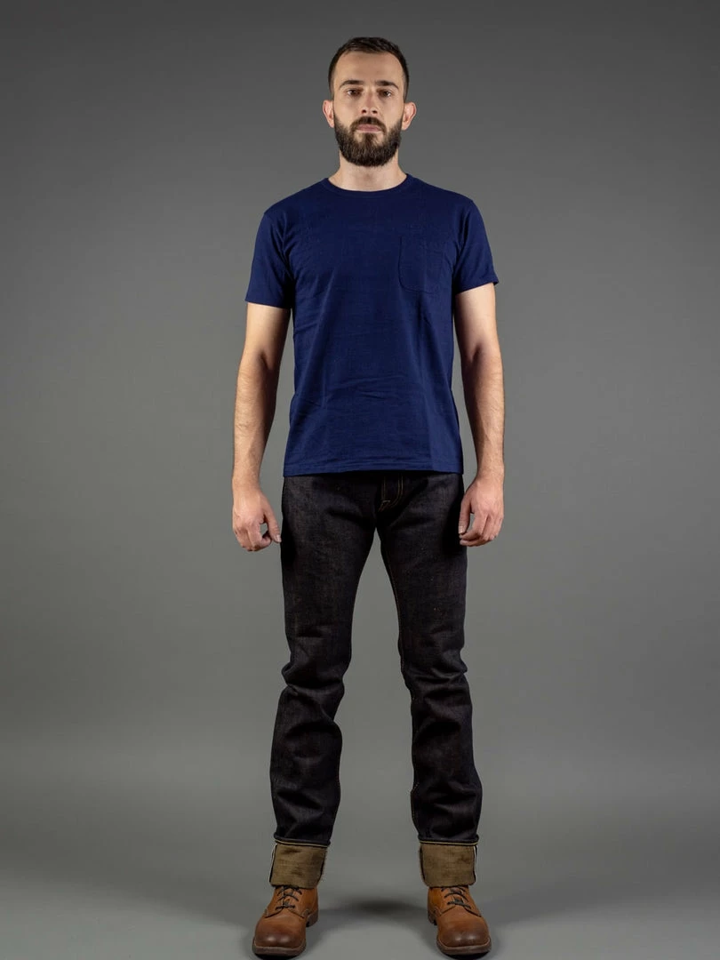 The Strike Gold 2105 Brown Weft Slim Straight Jeans 3 The Strike Gold 2105 Brown Weft Slim Straight Jeans