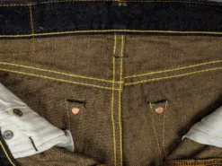 The Strike Gold 2105 Brown Weft Slim Straight Jeans 37 The Strike Gold 2105 Brown Weft Slim Straight Jeans