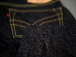 The Strike Gold 2109 Brown Weft Slim Tapered Jeans