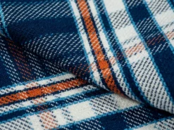 The Strike Gold Check Work Flannel Shirt Navy 47 The Strike Gold Check Work Flannel Shirt Navy