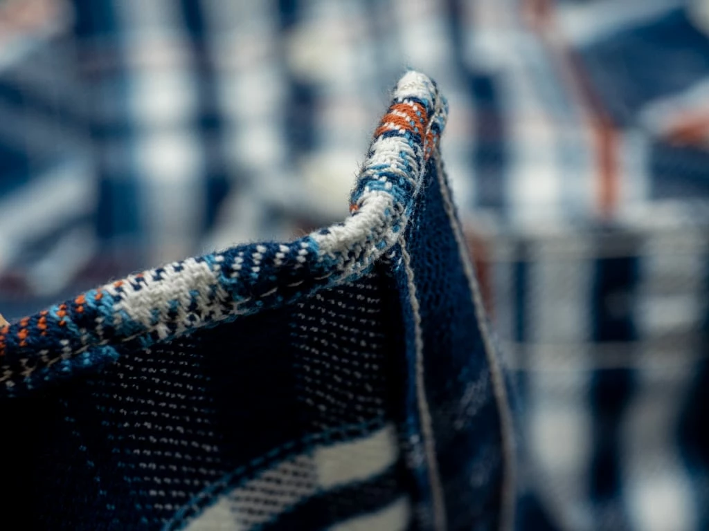 The Strike Gold Check Work Flannel Shirt Navy 21 The Strike Gold Check Work Flannel Shirt Navy