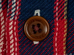 The Strike Gold Check Work Flannel Shirt Red 47 The Strike Gold Check Work Flannel Shirt Red