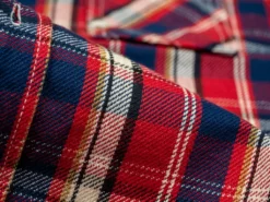 The Strike Gold Check Work Flannel Shirt Red 50 The Strike Gold Check Work Flannel Shirt Red